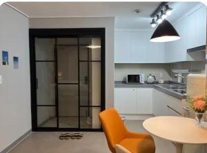 Dapur atau dapur kecil di 풀하우스