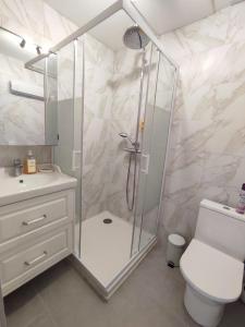 Et badeværelse på Maison au bord de mer