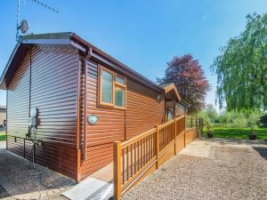 Bygningen som feriehuset ligger i