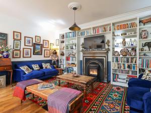 Et opholdsområde på Church Garden Apartment