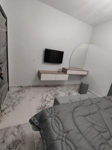 Μια τηλεόραση ή/και κέντρο ψυχαγωγίας στο Luxury Studio for Rent - University Stree