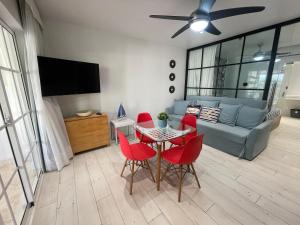 Ruang duduk di Incredible apartment in Cap Cana near Dorado Park and Scape Park