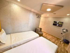 Ένα ή περισσότερα κρεβάτια σε δωμάτιο στο villa duplex +4 φωτογραφίες