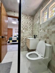 Koupelna v ubytování Your ideal escape in Puerto Plata Beach and fun + 12 fotografií