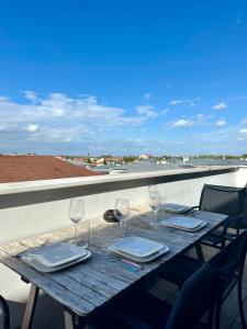 Μπαλκόνι ή βεράντα στο L'Horizon - Disney à 10min, parking, terrasse panoramique