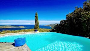 Swimmingpoolen hos eller tæt på Villa Panorama Porto-Vecchio