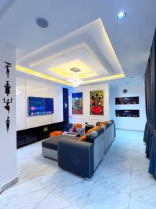 Χώρος καθιστικού στο Richmond court