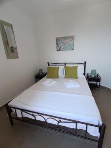 Postel nebo postele na pokoji v ubytování Terpsithea