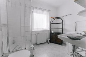 Et badeværelse på Apartments Carmen-Braunlage + 53 billeder