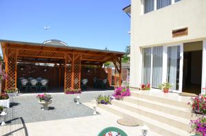 Zahrada ubytování Casa Soarelui