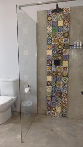 クラレンスにあるOppiStoepのモザイクの壁のバスルーム(トイレ付) +51枚の写真