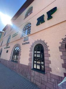 Το κτήριο όπου στεγάζεται  το μοτέλ