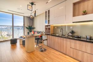 Kuchyň nebo kuchyňský kout v ubytování Apartment 1BedRoom with Han River and City View
