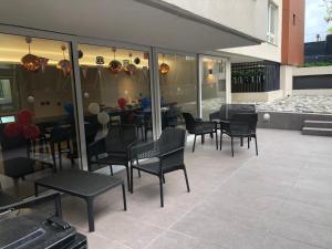 Χώρος καθιστικού στο Studio 2 minutes from Ñuñoa Metro in the best neighborhood