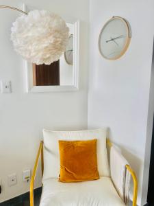 Posezení v ubytování Loft Reforma Embassy USA