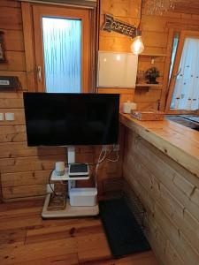 Μια τηλεόραση ή/και κέντρο ψυχαγωγίας στο La casita de Rascafria