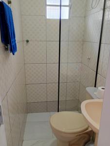 Bilik mandi di Apartamento Completo e Centralizado 5