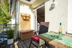 Balkón nebo terasa v ubytování Sinfonie