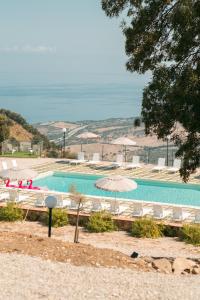 Naturlandskabet i nærheden af campingpladsen