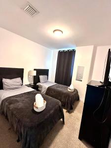Ένα ή περισσότερα κρεβάτια σε δωμάτιο στο 202 Private bedroom in Miami - Coral Gables