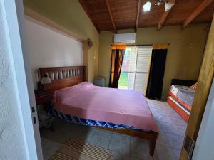 Postel nebo postele na pokoji v ubytování Departamento aún en arreglo + 4 fotografie