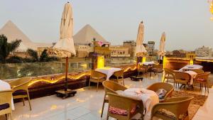 Restaurace v ubytování MAKADI PYRAMIDS inn