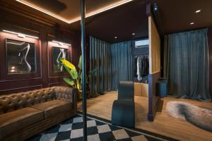 Posezení v ubytování Luxury Love Room - Balneo - Cinema