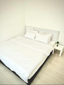 Postel nebo postele na pokoji v ubytování Town city 3 Bedroom Apartment