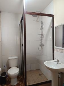 Koupelna v ubytování Departamento full equipado en Coyhaique