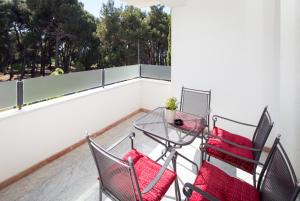 Balkón nebo terasa v ubytování Apartments Tamburini