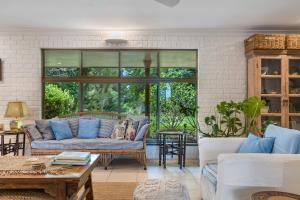 Ruang duduk di Coorabell House
