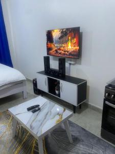 TV a/nebo společenská místnost v ubytování Royal suburbs by Tsavo + 8 fotografií