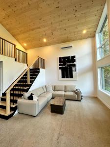 Χώρος καθιστικού στο Spa River Pool Table - Chalet Ombre & Lumiere