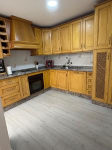 Una cocina o cocineta en Brisas de Las Piletas