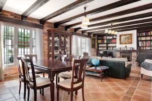 Χώρος καθιστικού στο Villa Cruz del Sur - Solo familias