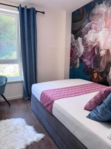 Ένα ή περισσότερα κρεβάτια σε δωμάτιο στο Apartment Olijfboom