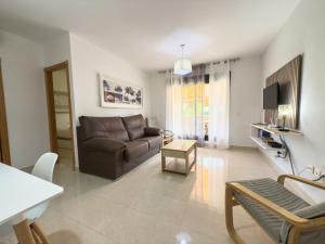 TV a/nebo společenská místnost v ubytování Apartamento Cala Bajo + 21 fotografií