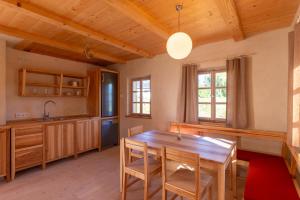 Η κουζίνα ή μικρή κουζίνα στο Naturdorf Bärnau