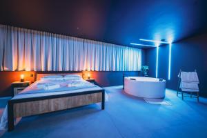 Ένα ή περισσότερα κρεβάτια σε δωμάτιο στο Suite Soma +5 φωτογραφίες