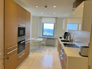 Køkken eller tekøkken på Akmerkez Residence