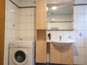 Ένα μπάνιο στο zuHaus Gruab