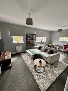 Posezení v ubytování Modern 3-Bed in South Shields