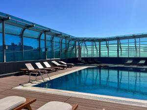 Swimmingpoolen hos eller tæt på Akmerkez Residence