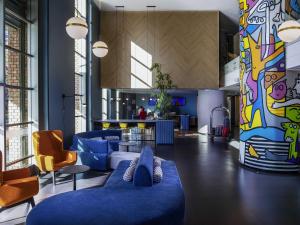 Et opholdsområde på Novotel Santiago Las Condes