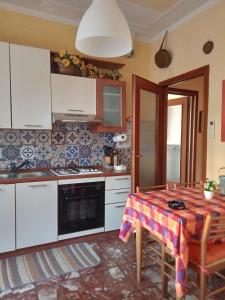 Dapur atau dapur kecil di Villa Border