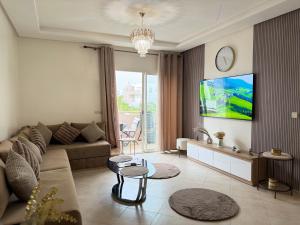 Χώρος καθιστικού στο Lunja vibe