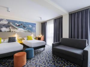 Un lugar para sentarse en ibis Styles Warszawa West