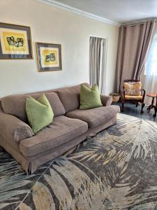 Et opholdsområde på Fortune Cottage