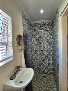 Et badeværelse på Fortune Cottage