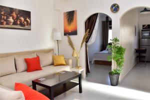 Χώρος καθιστικού στο La Perle de Marchane +7 φωτογραφίες